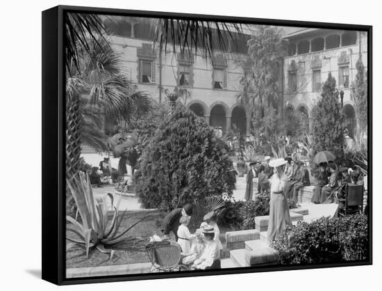 In the Court of the Ponce De Leon, St. Augustine, Fla.-null-Framed Stretched Canvas