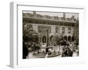 In the Court of the Ponce De Leon, St. Augustine, Fla.-null-Framed Photo