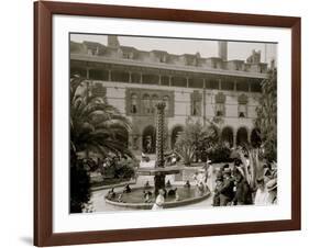 In the Court of the Ponce De Leon, St. Augustine, Fla.-null-Framed Photo