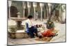 In the Courtyard of the Harem-Max Ferdinand Bredt-Mounted Giclee Print