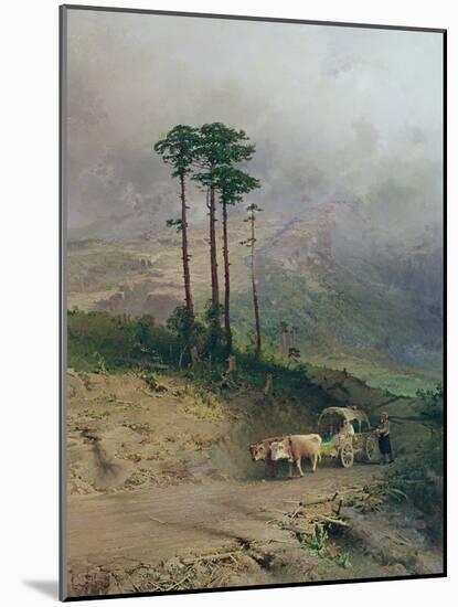 In the Crimean Mountains, 1873-Fedor Aleksandrovich Vasiliev-Mounted Giclee Print
