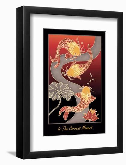 In The Current Moment 1-Sybil Shane-Framed Art Print