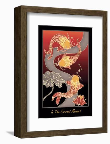 In The Current Moment 1-Sybil Shane-Framed Art Print