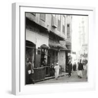 In the Darb-El-Ahmar, Cairo, Egypt, 20th Century-J Dearden Holmes-Framed Photographic Print