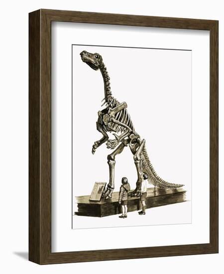 In the Days of the Dinosaurs: A Hundred Million Year Old Mystery-Roger Payne-Framed Giclee Print