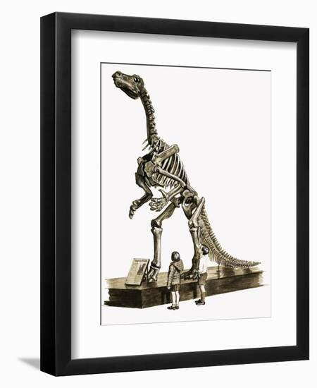 In the Days of the Dinosaurs: A Hundred Million Year Old Mystery-Roger Payne-Framed Giclee Print