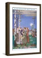 In the Days of the Great Shadow-Frederick Cayley Robinson-Framed Giclee Print