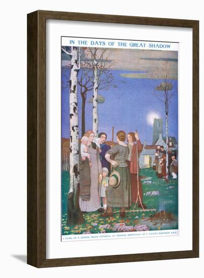 In the Days of the Great Shadow-Frederick Cayley Robinson-Framed Giclee Print