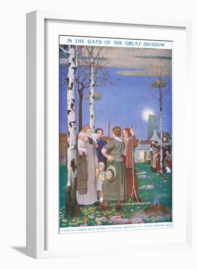 In the Days of the Great Shadow-Frederick Cayley Robinson-Framed Giclee Print