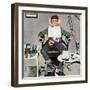 "In the Dentist's Chair", October 19, 1957-Kurt Ard-Framed Giclee Print