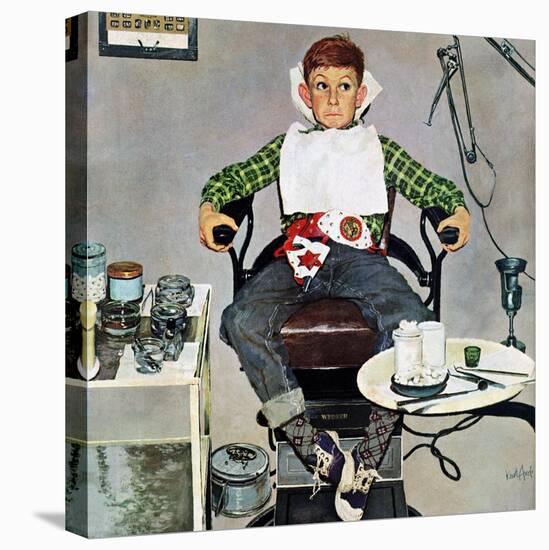 "In the Dentist's Chair", October 19, 1957-Kurt Ard-Stretched Canvas