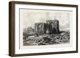 In the Desert Between Assoitan and Philae, Egypt, 1879-null-Framed Giclee Print