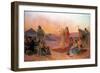 In the Desert-Otto Pilny-Framed Giclee Print