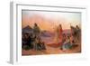 In the Desert-Otto Pilny-Framed Giclee Print