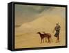 In the Desert-Jean Leon Gerome-Framed Stretched Canvas