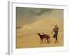 In the Desert-Jean Leon Gerome-Framed Giclee Print