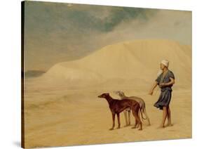 In the Desert-Jean Leon Gerome-Stretched Canvas