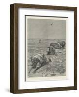 In the Desert-Richard Caton Woodville II-Framed Giclee Print