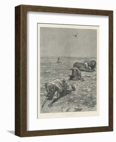 In the Desert-Richard Caton Woodville II-Framed Giclee Print