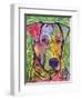 In the Details, Dogs, Pets, Animals, Regal, Paying attention, Pop Art, Stencils-Russo Dean-Framed Giclee Print