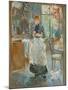 In the Dining Room, 1886 (Oil on Canvas)-Berthe Morisot-Mounted Giclee Print