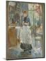 In the Dining Room, 1886-Berthe Morisot-Mounted Art Print