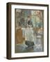 In the Dining Room, 1886-Berthe Morisot-Framed Art Print