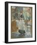 In the Dining Room, 1886-Berthe Morisot-Framed Art Print