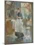 In the Dining Room, 1886-Berthe Morisot-Mounted Art Print