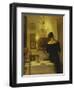 In the Dining Room-Carl Holsoe-Framed Giclee Print