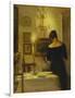 In the Dining Room-Carl Holsoe-Framed Giclee Print