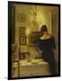 In the Dining Room-Carl Holsoe-Framed Giclee Print