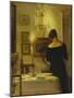 In the Dining Room-Carl Holsoe-Mounted Premium Giclee Print