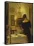 In the Dining Room-Carl Holsoe-Framed Stretched Canvas