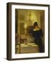 In the Dining Room-Carl Holsoe-Framed Giclee Print