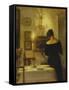 In the Dining Room-Carl Holsoe-Framed Stretched Canvas