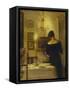 In the Dining Room-Carl Holsoe-Framed Stretched Canvas