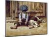 In the Dog House-Jim Daly-Mounted Art Print