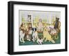 In the Dog House-Pat Scott-Framed Giclee Print