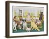 In the Dog House-Pat Scott-Framed Giclee Print