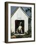 "In the Doghouse," April 24, 1948-Albert Staehle-Framed Giclee Print