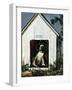 "In the Doghouse," April 24, 1948-Albert Staehle-Framed Giclee Print