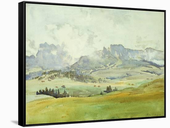 In the Dolomites, 1914-John Singer Sargent-Framed Stretched Canvas