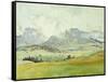 In the Dolomites, 1914-John Singer Sargent-Framed Stretched Canvas