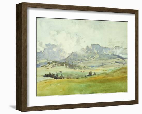 In the Dolomites, 1914-John Singer Sargent-Framed Premium Giclee Print
