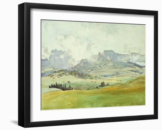 In the Dolomites, 1914-John Singer Sargent-Framed Premium Giclee Print