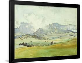 In the Dolomites, 1914-John Singer Sargent-Framed Premium Giclee Print