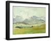 In the Dolomites, 1914-John Singer Sargent-Framed Giclee Print