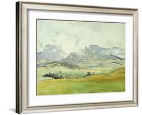 In the Dolomites, 1914-John Singer Sargent-Framed Giclee Print