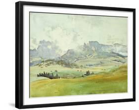 In the Dolomites, 1914-John Singer Sargent-Framed Giclee Print